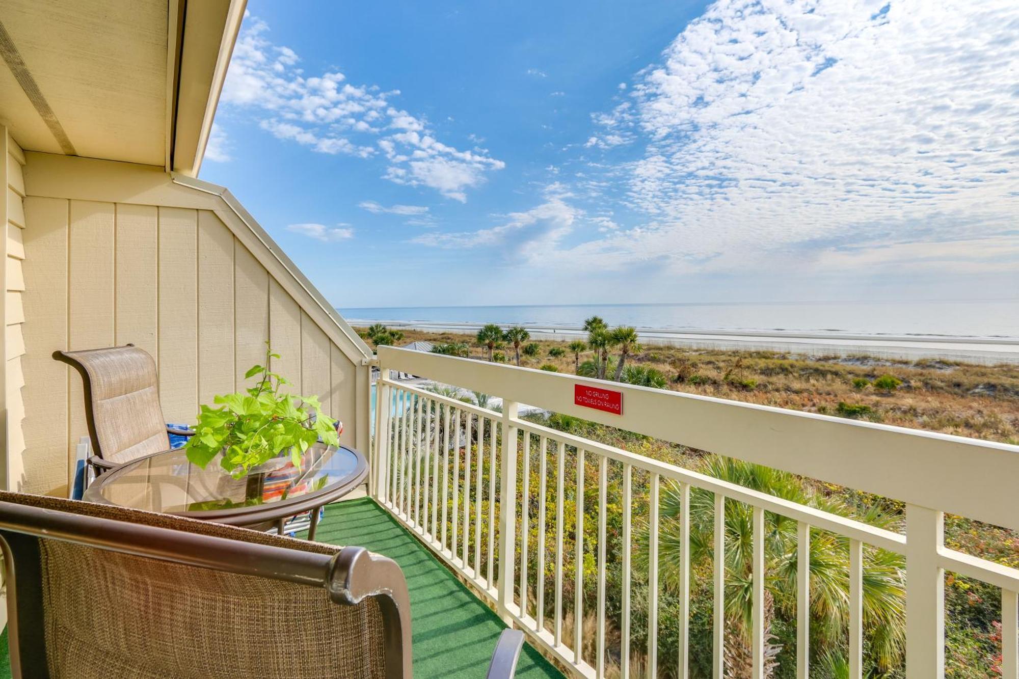 Villa Breakers Oceanfront Getaway With Amazing View And Pool Hilton Head Island Exterior foto